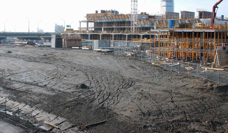 new residential units being built in the Donlands, near the Don Valley parkway and Queen Street. 